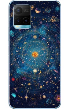 Vivo Y21s/y33s/y32 Uyumlu Yıldız Atlası Kozmik Rehber Baskılı Silikon Kılıf Renkli Vivo Y21s/y33s/y32 Uyumlu Yıldız Atlası Kozmik Rehber Baskılı Silikon Kılıf Renkli