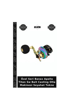Özel Seri Banax Apollo Titan Sw Bait Casting Olta Makinesi Seyahat Tekne 109shrl Özel Seri Banax Apollo Titan Sw Bait Casting Olta Makinesi Seyahat Tekne 109shrl