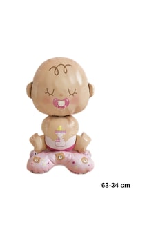 Kız Bebek Folyo Balon Sevimli Emzikli Baby Shower & Cinsiyet Partisi Balonu Pembe Kız Bebek Folyo Balon Sevimli Emzikli Baby Shower & Cinsiyet Partisi Balonu Pembe