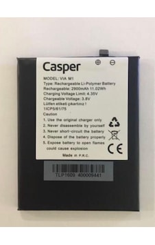 Casper Via M1 Batarya Pil Casper Via M1 Batarya Pil