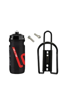 Elite Siyah Loli 600Ml Matara Ve Matara Kafesi Seti Montaj Vidası Siyah - Kırmızı - Beyaz Elite Siyah Loli 600Ml Matara Ve Matara Kafesi Seti Montaj Vidası Siyah - Kırmızı - Beyaz