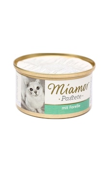 Miamor Pastete Alabalıklı Konserve Yetişkin Kedi Maması 85 G