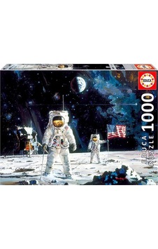 Educa First Man On The Moon 1000 Parça Puzzle No.18459 Educa First Man On The Moon 1000 Parça Puzzle No.18459