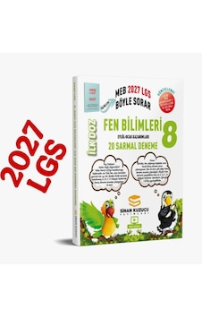 Sinan Kuzucu İlk Doz Sarmal Branş Denemeleri Fen Bilimleri 8. Sınıf 2027 Meb Böyle Sorar Sinan Kuzucu İlk Doz Sarmal Branş Denemeleri Fen Bilimleri 8. Sınıf 2027 Meb Böyle Sorar