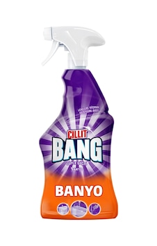 Cillit Bang Banyo Kir Ve Kireç Sökücü Sprey 750 Ml 4 Adet Cillit Bang Banyo Kir Ve Kireç Sökücü Sprey 750 Ml 4 Adet