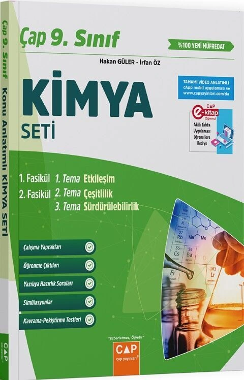 Çap 9. Sınıf Kimya Seti Çap 9. Sınıf Kimya Seti