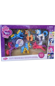 pony karakter figür seti 6lı