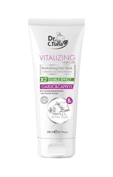 Farmasi Dr. C.Tuna Vitalizing Sarımsaklı Saç Bakım Maskesi 200 ML Farmasi Dr. C.Tuna Vitalizing Sarımsaklı Saç Bakım Maskesi 200 ML
