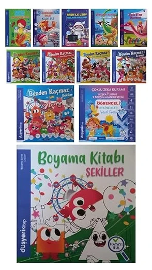 Öğrenceli Etkinlikler-benden Kaçmaz Aktivite Etkinlik Hikaye Ve Boyama Kitapları 12 Kitap Öğrenceli Etkinlikler-benden Kaçmaz Aktivite Etkinlik Hikaye Ve Boyama Kitapları 12 Kitap