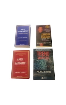 Akıllı Yatırımcı + Hayat Denen Kartopu + Zengın Baba Yoksul Baba + Trend Takıpcısı 4 Set Akıllı Yatırımcı + Hayat Denen Kartopu + Zengın Baba Yoksul Baba + Trend Takıpcısı 4 Set