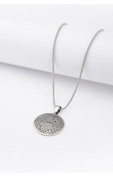 Encili Silver 925 Ayar Gümüş Esma'Ül Hüsna Model Erkek Kolye Encili Silver 925 Ayar Gümüş Esma'Ül Hüsna Model Erkek Kolye
