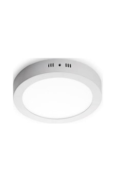8w Yuvarlak Led Panel Sıva Üstü Beyaz 6500k Tavan 12cm