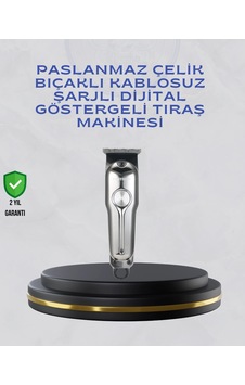 Karbon Çelik Bıçaklı 120 Dakika Çalışan Erkek Saç Kesme Makinesi - Sessiz Motorlu Bx-313677 1 - 2 Saat