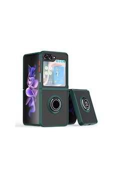 Teleplus Samsung Galaxy Uyumlu Z Flip5 Kılıf Montreal Mat Yüzüklü Spot Kapak Teleplus Samsung Galaxy Uyumlu Z Flip5 Kılıf Montreal Mat Yüzüklü Spot Kapak