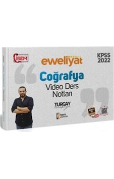2022 KPSS Genel Kültür Coğrafya Video Ders Notu / Turgay Kocakaya