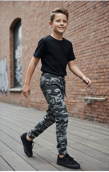 Black Steel Garson Boy Erkek Kamuflaj Desen Pantolon Yeşil Black Steel Garson Boy Erkek Kamuflaj Desen Pantolon Yeşil