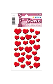 Magic - Etiket - Kırmızı Kalpler Magic - Etiket - Kırmızı Kalpler