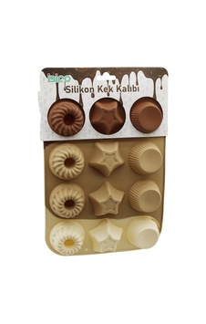 İbico İ22-040 Rüzgar Gülü, Yıldız Ve Klasik Çizgili Silikon Mini Muffin Kek Kalıbı- 6'li Paket Diğer İbico İ22-040 Rüzgar Gülü, Yıldız Ve Klasik Çizgili Silikon Mini Muffin Kek Kalıbı- 6'li Paket Diğer