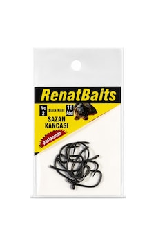 Renat Carp Wide Gape Paslanmaz Sazan İğnesi 2 1 Paket Renat Carp Wide Gape Paslanmaz Sazan İğnesi 2 1 Paket