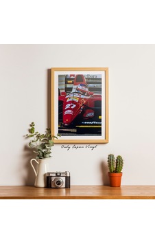 Jean Alesi 20x30 Cm Boyutunda Islak İmzalı Fotoğraf Ömür Boyu Co Jean Alesi 20x30 Cm Boyutunda Islak İmzalı Fotoğraf Ömür Boyu Co