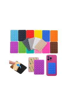 Silikon Telefon Tutucu Ped, Renkli Kare Tasarım, Otomobil İle Uyumlu Telefon Sabitleyici, Ultra Güçlü Vantuzlu Pembe 2 Mixed Silikon Telefon Tutucu Ped, Renkli Kare Tasarım, Otomobil İle Uyumlu Telefon Sabitleyici, Ultra Güçlü Vantuzlu Pembe 2 Mixed