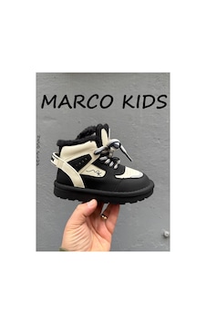Marco Kids Kürklü Çocuk Kısa Bot, 3d Figür, Kaydırmaz Taban, İthal Ürün Siyah Marco Kids Kürklü Çocuk Kısa Bot, 3d Figür, Kaydırmaz Taban, İthal Ürün Siyah