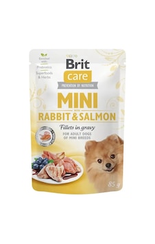 Brit Care Tavşan Ve Somonlu Mini Irk Köpek Konservesi 85 Gr Brit Care Tavşan Ve Somonlu Mini Irk Köpek Konservesi 85 Gr