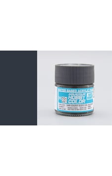 10 Ml. Dark Seagray Bs381c/638 Aqueous Serisi Maket Boyası, Mr.hobby H331 Standart 10 Ml. Dark Seagray Bs381c/638 Aqueous Serisi Maket Boyası, Mr.hobby H331 Standart