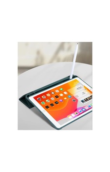 Xiaomi Pad 2 İle Uyumlu Kılıfı Kalem Koyma Bölmeli, Standlı, Uyku Modlu, Şeffaf Arka Yüzeyli, Silikon Ve Suni Deri Tasarımlı Ergonomik Akıllı Kılıf Sku: Zeusb0gxpm32v2 Arka Kapak