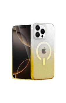Apple İphone 14 Pro Max Pummel Shiny Magsafe Kapak - Gold Apple İphone 14 Pro Max Pummel Shiny Magsafe Kapak - Gold