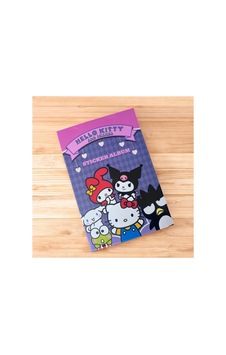 Bak Gel Al Hello Kitty Ve Arkadaşları - Kuromi Sticker Albümü, Eğlenceli Sticker Defteri - Bgakuromi006 Pembe - Gri
