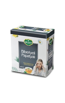 Akzer Biberiyeli Papatyalı Çay 60'lı Akzer Biberiyeli Papatyalı Çay 60'lı