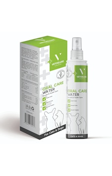 VETDELUXE Dental Water Kedi ve Köpekler İçin Ağız Bakım Suyu, Ağız Koku ve Tartar Giderici 200 ml VETDELUXE Dental Water Kedi ve Köpekler İçin Ağız Bakım Suyu, Ağız Koku ve Tartar Giderici 200 ml