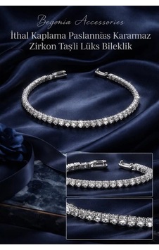 Kadın Bileklik Zirkon Taşlı 14k Altın Kaplama 925 Ayar Gümüş Kaplama Kararmaz Paslanmaz Şık Zarif Lüks Hediyelik Kadın Takı Günlük Ve Özel Gün Bileklik 21 Cm G5 Gümüş Kadın Bileklik Zirkon Taşlı 14k Altın Kaplama 925 Ayar Gümüş Kaplama Kararmaz Paslanmaz Şık Zarif Lüks Hediyelik Kadın Takı Günlük Ve Özel Gün Bileklik 21 Cm G5 Gümüş