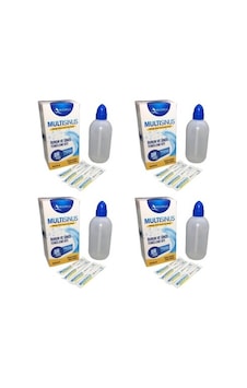Multiplus Multi Sinüs Rinse Burun Ve Sinüs Temizleme Kiti 4'lü Multiplus Multi Sinüs Rinse Burun Ve Sinüs Temizleme Kiti 4'lü