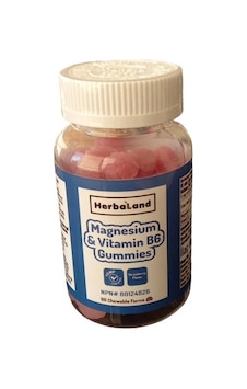 Herbaland Magnesium Vitamin B6 60 Gumies