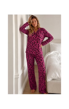 Fit Women Kadın Bürümcük Tam Boy Lila Pijama Takımı Fit Women Kadın Bürümcük Tam Boy Lila Pijama Takımı