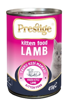 Prestıge Sos İçerisinde Parça Kuzu Etli Yavru Kedi Maması 415 G X 24 Adet Prestıge Sos İçerisinde Parça Kuzu Etli Yavru Kedi Maması 415 G X 24 Adet