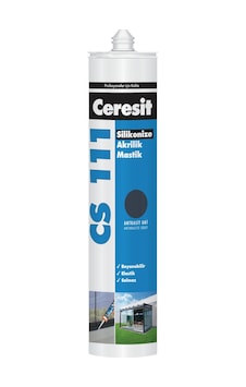 Cerasit Cs 111 Antrasit Mastik Silikon 440 Gram 1 Adet Gönderilir Cerasit Cs 111 Antrasit Mastik Silikon 440 Gram 1 Adet Gönderilir