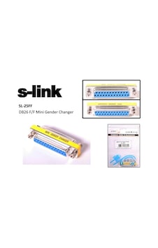 S-link SL-25FF Paralel Dişi-Dişi 25pin Dönüştürücü S-link SL-25FF Paralel Dişi-Dişi 25pin Dönüştürücü