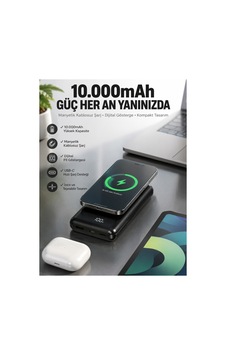 10.000 Mah Powerbank 4 Portlu Hızlı Şarj Dijital Göstergeli Çok Rnekli 10.000 Mah Powerbank 4 Portlu Hızlı Şarj Dijital Göstergeli Çok Rnekli