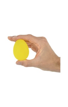 Egg - Silikon El Egzersiz Topu Sarı - Hafif Direnç Egg - Silikon El Egzersiz Topu Sarı - Hafif Direnç