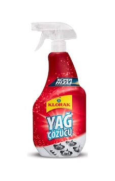 Klorak Yağ Çözücü Sprey 750 ML Klorak Yağ Çözücü Sprey 750 ML