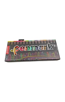 Penmark Fosforlu Kalem Seti 16lı 4 Neon 4 Pastel 4 Tropik 4 Simli Çok Renkli Penmark Fosforlu Kalem Seti 16lı 4 Neon 4 Pastel 4 Tropik 4 Simli Çok Renkli