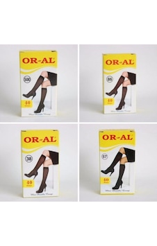 12 Adet Or-al 40 Den Mus Dizaltı Çorap 001 12 Adet Or-al 40 Den Mus Dizaltı Çorap 001