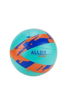 Allsix V-100 Öğretici Voleybol Topu 260-280 G Mavi Yeşil Mavi - Yeşil
