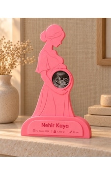 Sehmira Kişiye Özel Hamile Anne Bebek Anı Çerçevesi Krem Sehmira Kişiye Özel Hamile Anne Bebek Anı Çerçevesi Krem
