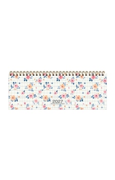 Keskin Color 2027 12x33,5 Cm Spiralli Haftalık Masa Ajandası Aj-65 Çiçek Keskin Color 2027 12x33,5 Cm Spiralli Haftalık Masa Ajandası Aj-65 Çiçek