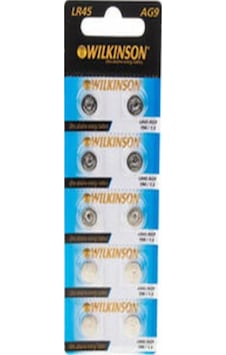 Wılkınson Ag9 Alkaline 10 Lu Lr45 Wılkınson Ag9 Alkaline 10 Lu Lr45