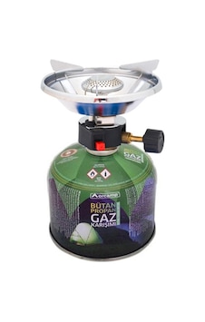 Ck-193-230 Çakmaklı Kamp Ocağı + 230 G Kartuş ( Aygaz Model ) Çok Renkli